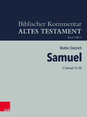 cover image of 2 Samuel 15–20